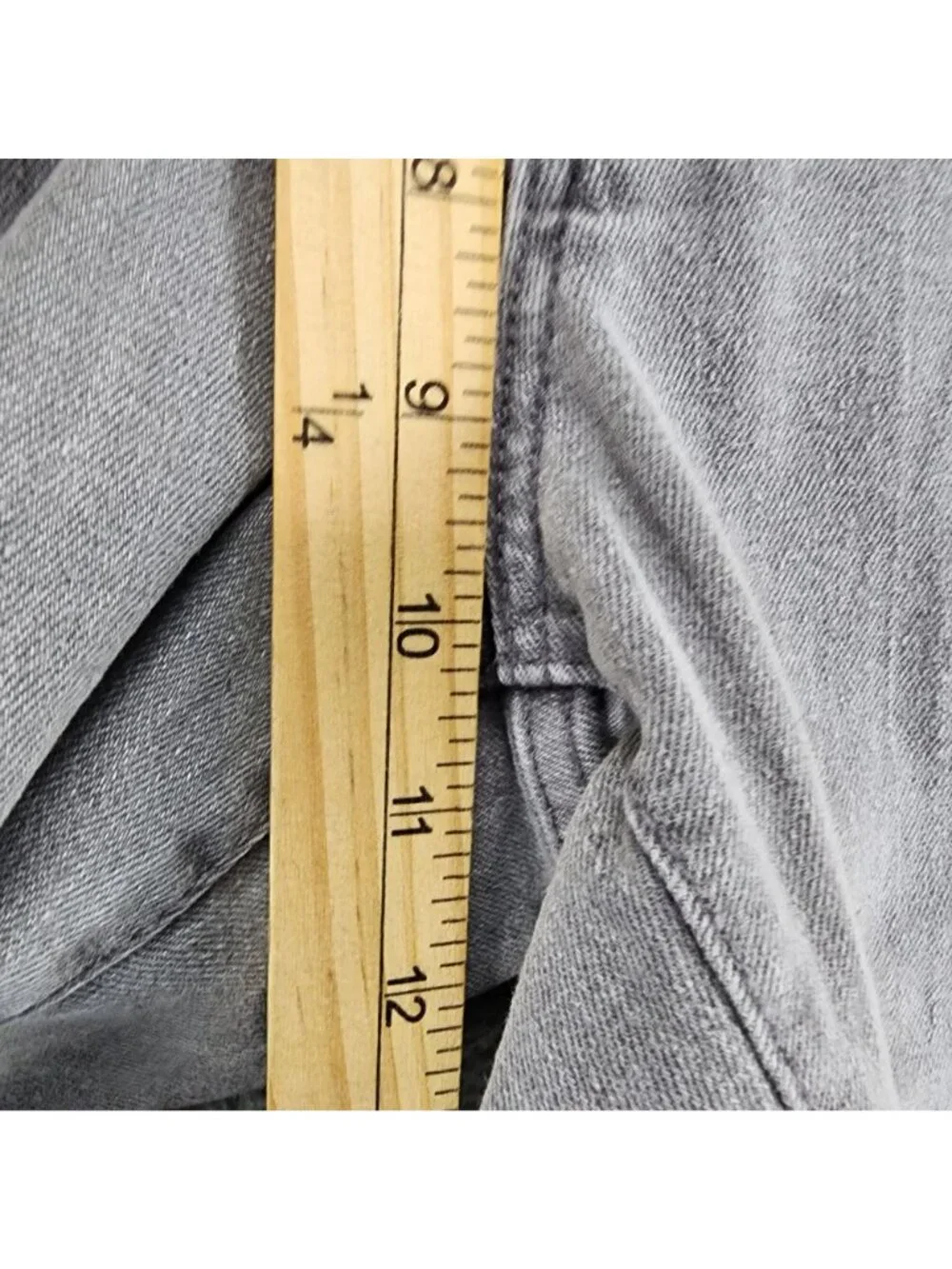 Ben Sherman Jeans Mens 31x34 Gray Stretch Mid Rise Straight Fit *NWT*